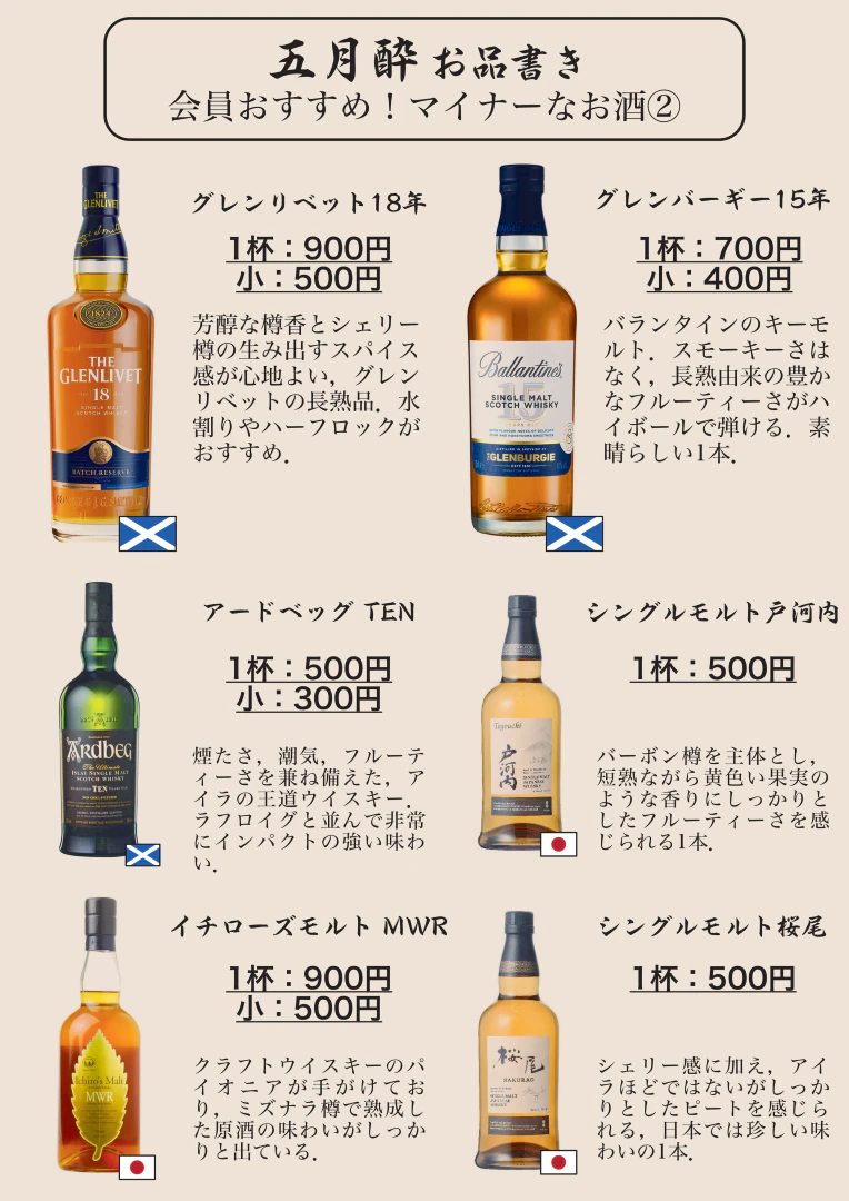 メニュー6枚目